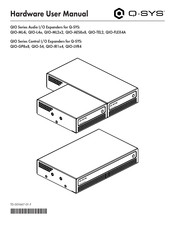 Q-SYS QIO-AES8x8 Hardware User Manual