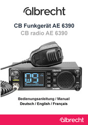 Albrecht AE 6390 Manual