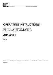 Knuth ABS 460 L Operating Instructions Manual