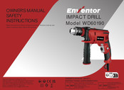 Enventor WD60190 Owner's Manual & Safety Instructions
