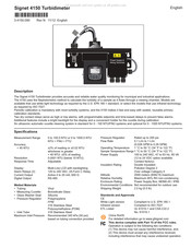 Signet 4150 Manual