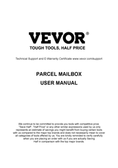 VEVOR PB-266C Instruction Manual