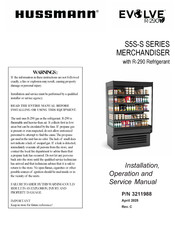 Hussmann Evolve S5S-S Series Installation, Operation And Service Manual