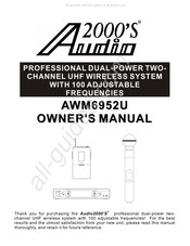 Audio2000's AWM6952U Owner's Manual