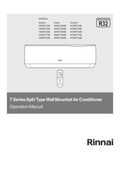 Rinnai HSNRT50B Operation Manual