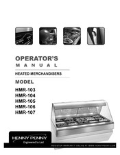 Henny Penny HMR-104 Operator's Manual