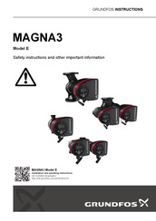 Grundfos MAGNA3 E Instructions Manual