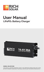 Rich Solar RS-BC12V20 User Manual