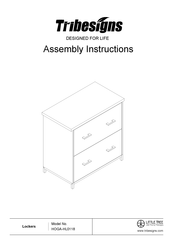 Tribesigns Little Tree HOGA-HL0118 Assembly Instructions Manual