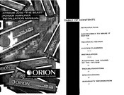 Orion XTREME 2250 The Beast Installation Manual