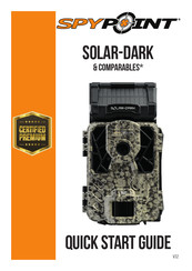Spypoint Solar-Dark Quick Start Manual