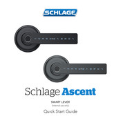 Schlage Ascent Quick Start Manual