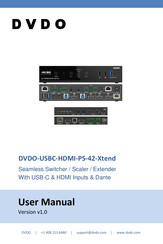 DVDO DVDO-USBC-HDMI-PS-42-Xtend User Manual