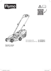 Flymo 18V SimpliMow 320 KIT 4.0 Operator's Manual