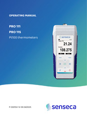 senseca PRO 115 Operating Manual