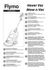 Electrolux Flymo Mow n Vac Instructions Manual