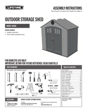 Lifetime 60468 Assembly Instructions Manual