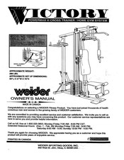 Weider Victron POWERMAX III Owner's Manual