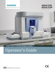 Siemens ADVIA 2120i Operator's Manual