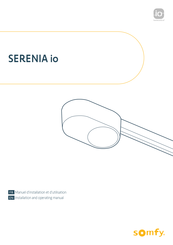 SOMFY SERENIA io ORIGIN PLUS Installation And Operating Manual