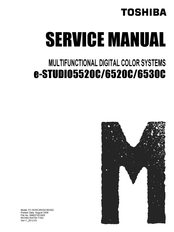 Toshiba e-STUDIO6530c Service Manual