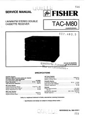 Fisher TAC-M80 Service Manual