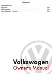 Volkswagen Golf GTI 1996 Owner's Manual