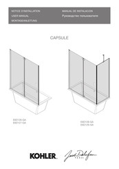 Kohler Jacob Delafon Capsule E6D127-GA User Manual