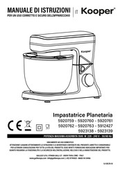 Kooper 5920761 User Instructions