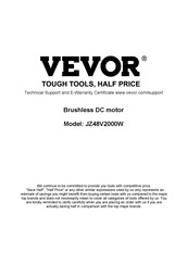 Vevor JZ48V2000W Manual