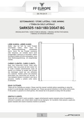 FF Europe SMRKS05-200AT-BG Original Instruction Manual
