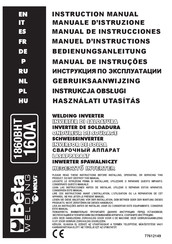 Helvi Beta WELDING 1860BHT 160A Instruction Manual