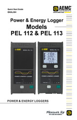AEMC PEL 113 Quick Start Manual