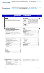 Casio G-SHOCK GA-2100 Operation Manual