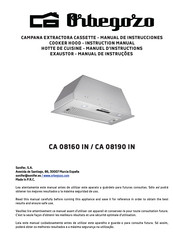 Orbegozo CA 08160 IN Instruction Manual