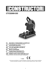 Constructor CTCS2000-355 Original Instructions Manual