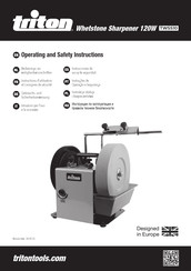 Triton TWSS10 Operating And Safety Instructions Manual