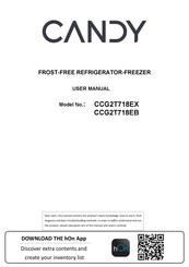 Candy CCG2T718EX User Manual