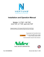 Nidec EMR-101-4028 Installation And Operation Manual