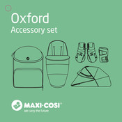Maxi-Cosi Oxford Accessory Set Manual