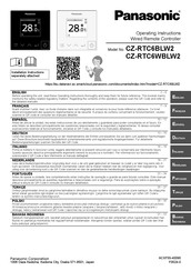 Panasonic CZ-RTC6WBLW2 Operating Instructions Manual