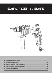 Dongcheng AZJ05-13 Operation Instructions Manual