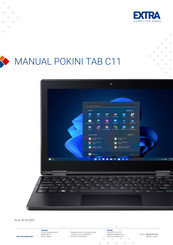 EXTRA Computer Pokini Tab FS10B Manual