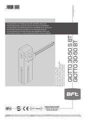 BFT GIOTTO 30-50 S BT Installation And User Manual