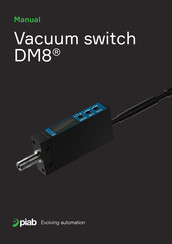 PIAB PNP NO DM8 Manual