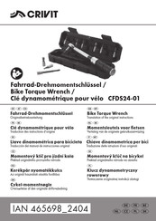 Crivit CFDS24-01 Instructions Manual