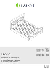 Juskys Leona 29217 Manual