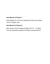 SNOWJOE SUNJOE MOW JOE MJ401E-PRO Operator's Manual