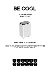 Be Cool BC20LEF2301 Instruction Manual