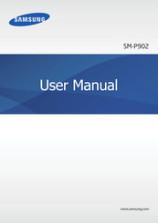 Samsung SM-P902 User Manual